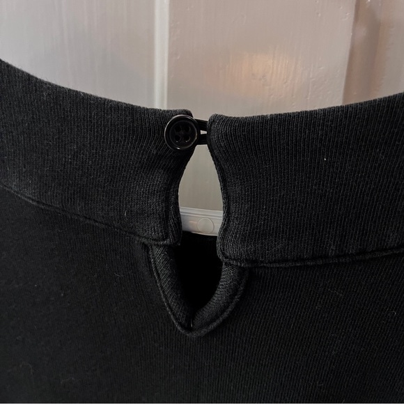 Girls Hanna Andersson size 150 casual black and white retro dress - Picture 3 of 10